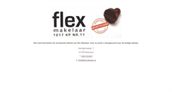 Desktop Screenshot of flexmakelaar.nl